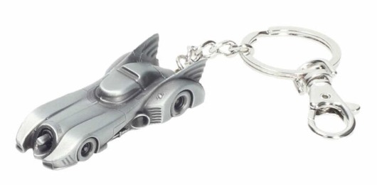 DC - Llavero metálico coche de Batman de la película de 1989